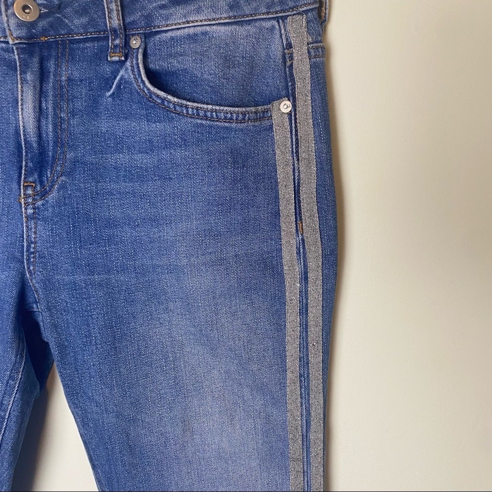 Anthropologie | Pilcro And The Letterpress Stripe Jeans Size 28 - Picture 7 of 13